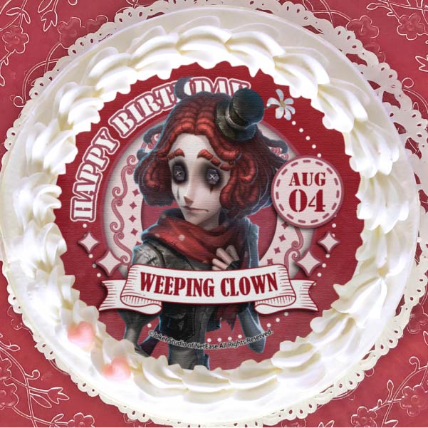 バースデープリケーキ2024（泣きピエロ）【特典缶バッジ付き