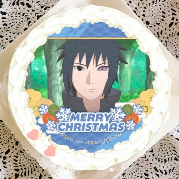 Xmasプリケーキ2023（うちはサスケ）【特典缶バッジ付き】[NARUTO