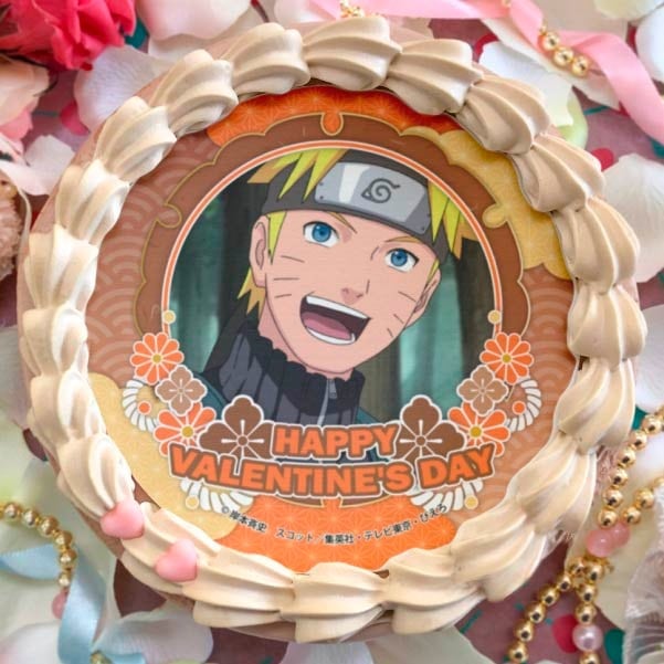 バレンタインプリケーキ2024（うずまきナルト）【特典缶バッジ付き