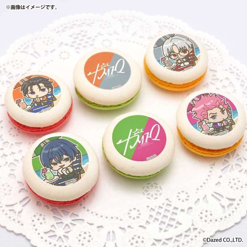 サマーデザインプリマカロン6個セット（伊藤ふみや＆草薙理解＆本橋依