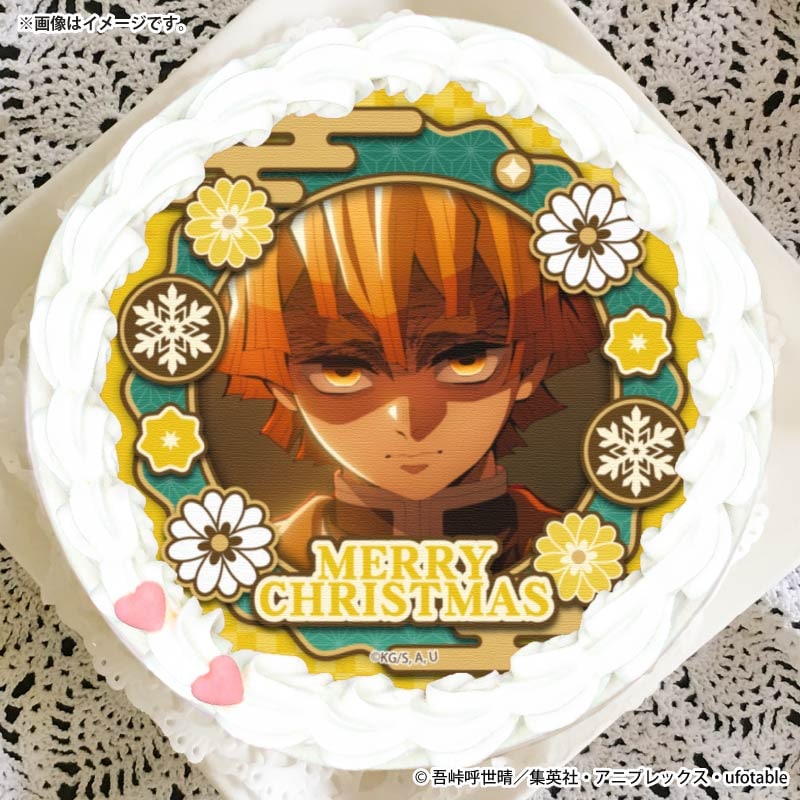 Xmasプリケーキ2025（我妻善逸）【特典缶バッジ付き】[鬼滅の刃