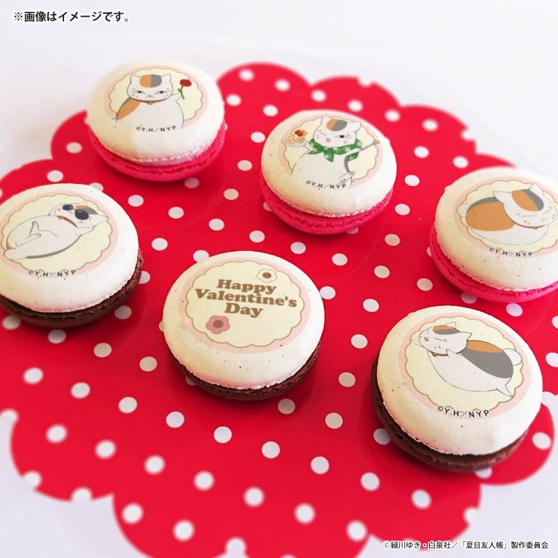 バレンタインプリマカロン6個セット2026（ニャンコ先生）【特典缶