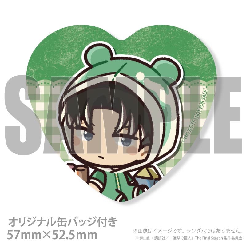 バースデープリマカロン6個セット2025（リヴァイ）【特典缶バッジ付き