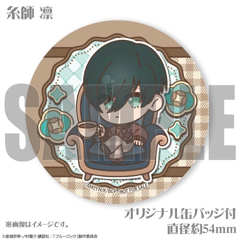 バレンタインプリケーキ2025（糸師 凛）【特典缶バッジ付き】[ブルー