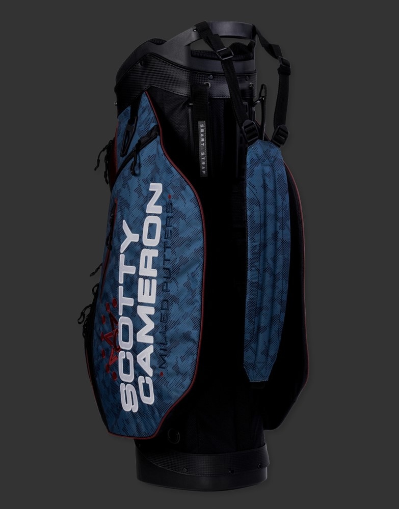スコッティキャメロン エクスプローラー カートバッグ USA ブルー