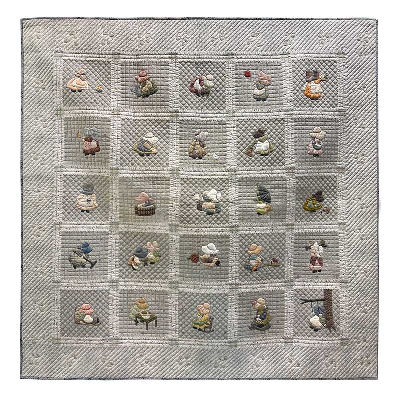 サンボンネット・スーのタペストリーの型紙 | すべての商品 | キルト