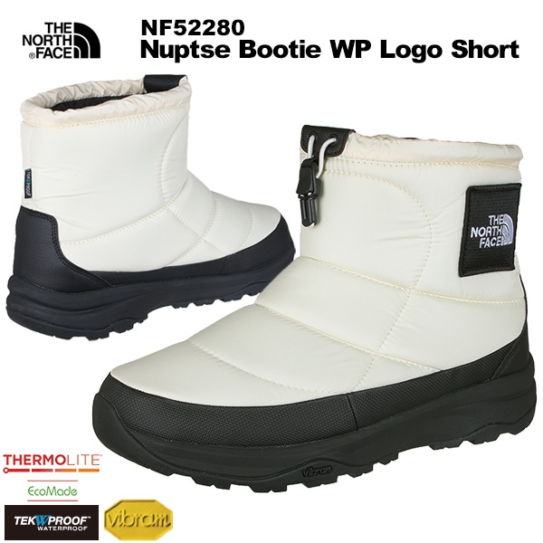 THE NORTH FACE(ノースフェイス) Nuptse Bootie WP Logo Short (ヌプシ