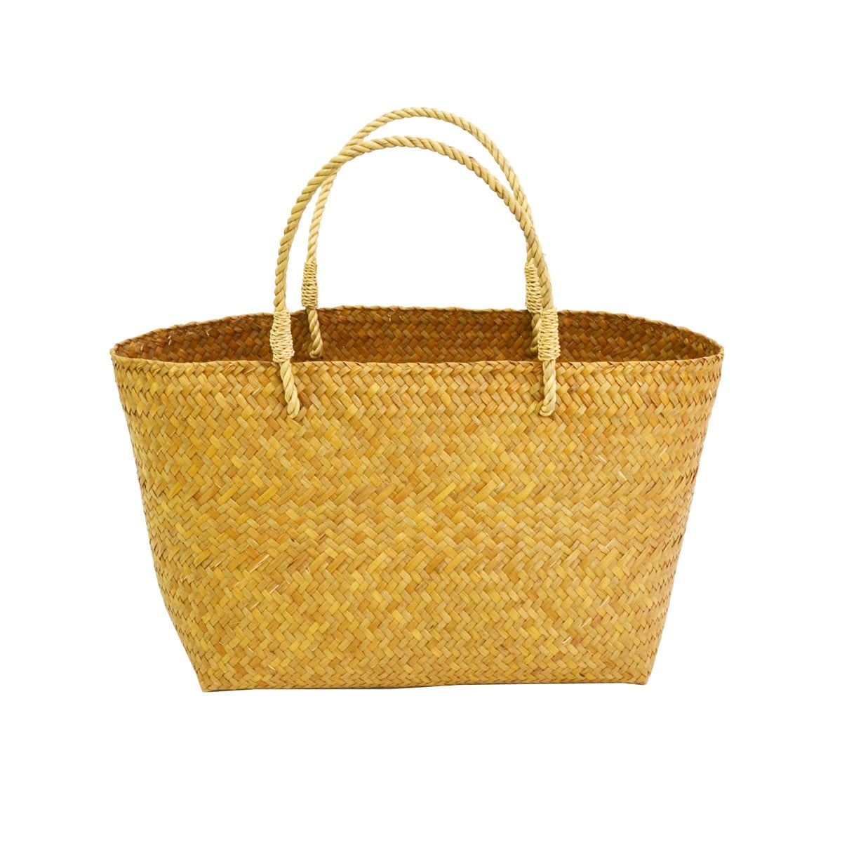 タイ製 カチュー マルシェバッグ M かごバッグ 水草