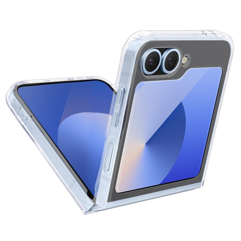 Galaxy Z Flip6 SC-54E SCG29 ケース カバー ハイブリッド クリア 透明