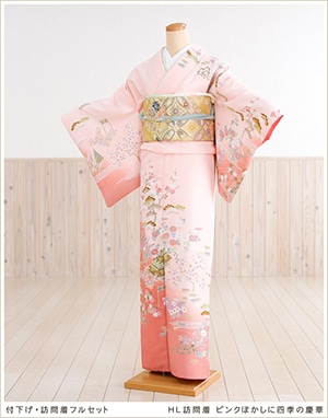 七五三 母 着物レンタル 訪問着 フルセット 卒業式 入学式 卒園式 お