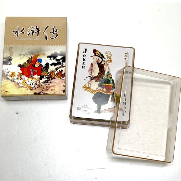 中国 トランプ 水滸伝 【ネコポス便可】｜ チャイナ,グッズ,中国,中華