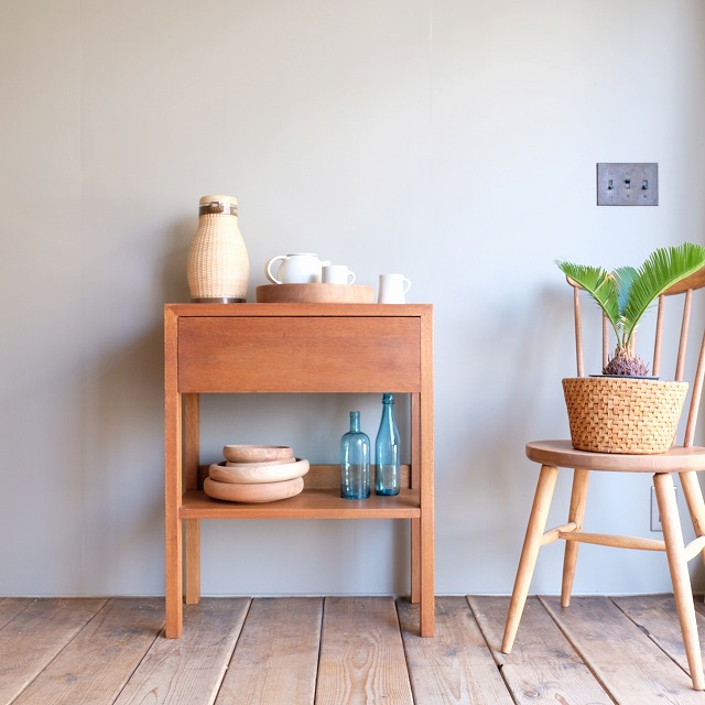 銅天板のサイドテーブル｜古家具,机・テーブル｜古家具・アンティーク