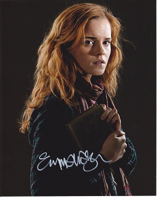エマ・ワトソン 直筆オートグラフ | オートグラフ（直筆サイン）,女優