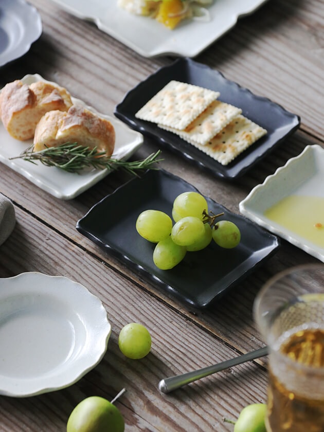 Sarah GraceプレートSレクタングル ブラック