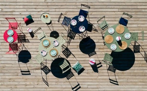 Fermob】正規品 Bistro ビストロ メタルチェア（同色2脚1セット）正規