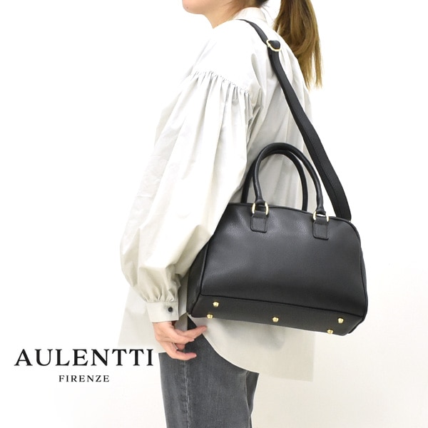 AULENTTI オウレンティ DOLLARO 2Wayレザーボストンバッグ DI-3445-DO
