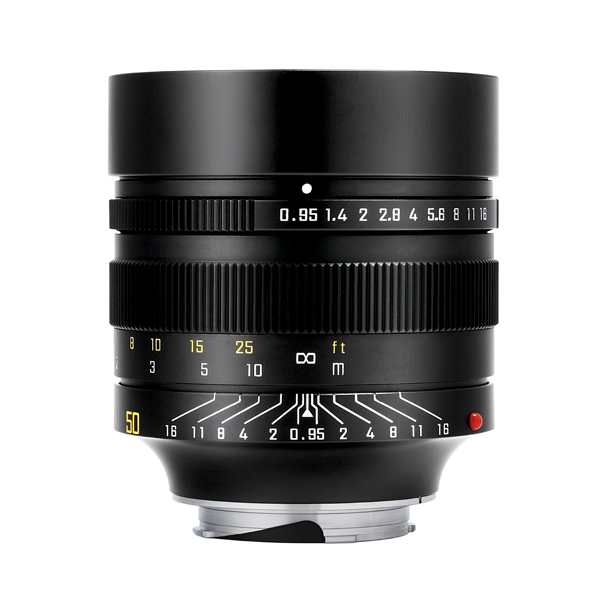 中一光学 SPEEDMASTER 50mm F0.95 ライカMマウント ブラック | 焦点