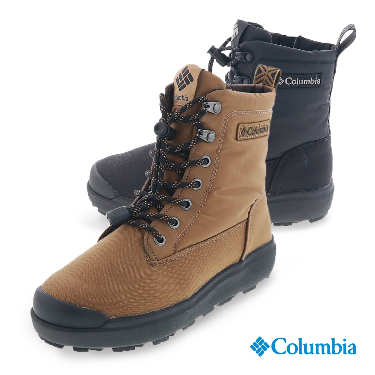 コロンビア サップランド レディースブーツ 防水ブーツ ジップ付き