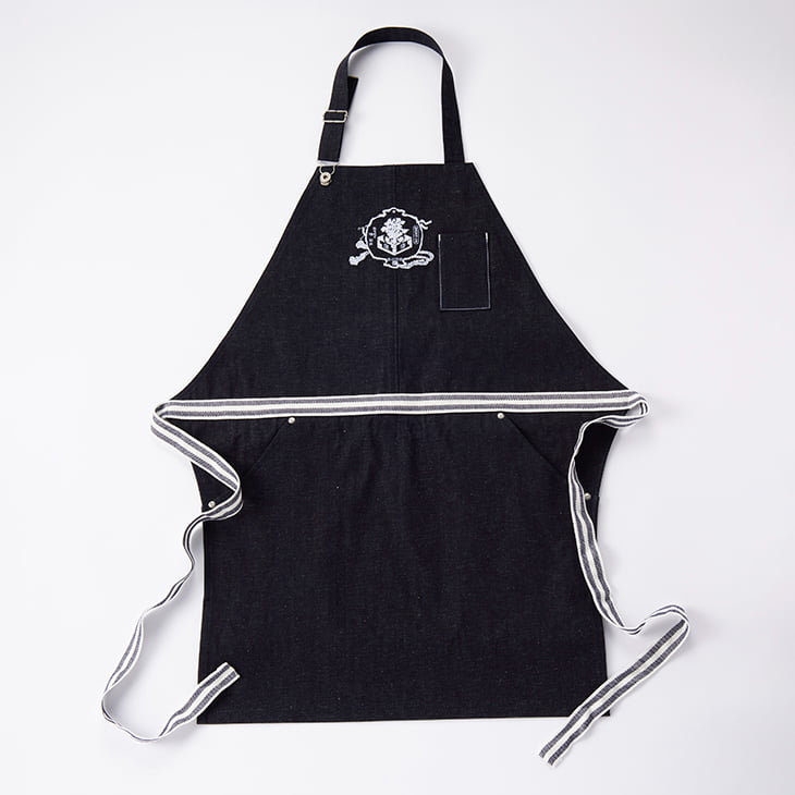 繁桝 デニムエプロン 刺繍（小）｜高橋商店 オンラインショップ