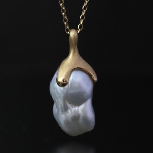 WALNUT K18白蝶真珠バロック【14㎜】ペンダントG4733 | WALNUT | 真珠