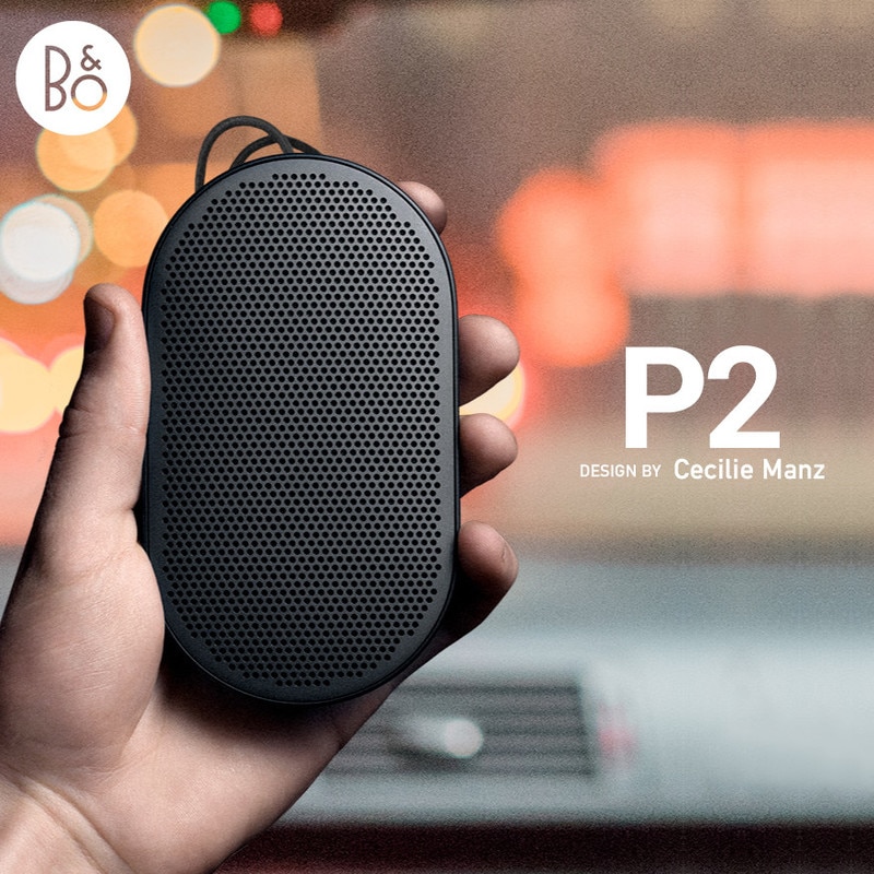 Bang & Olufsen BeoPlay P2 バング&オルフセン Bang & Olufsen Beoplay P2 Portable Bluetooth Speaker with Built-In
