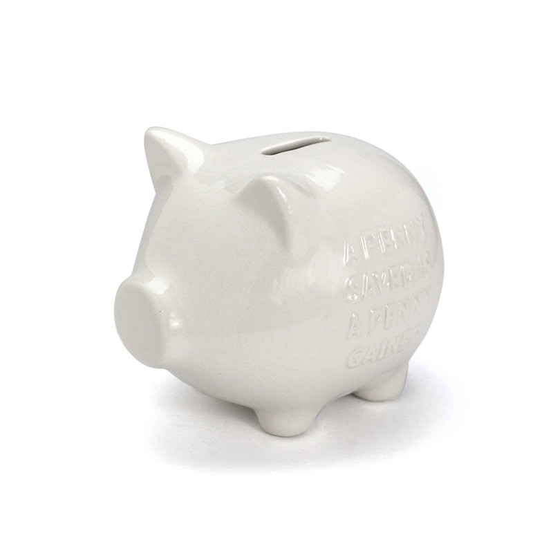 Crackle Piggy Bank / クラックル ピギー バンク ぽってりとした