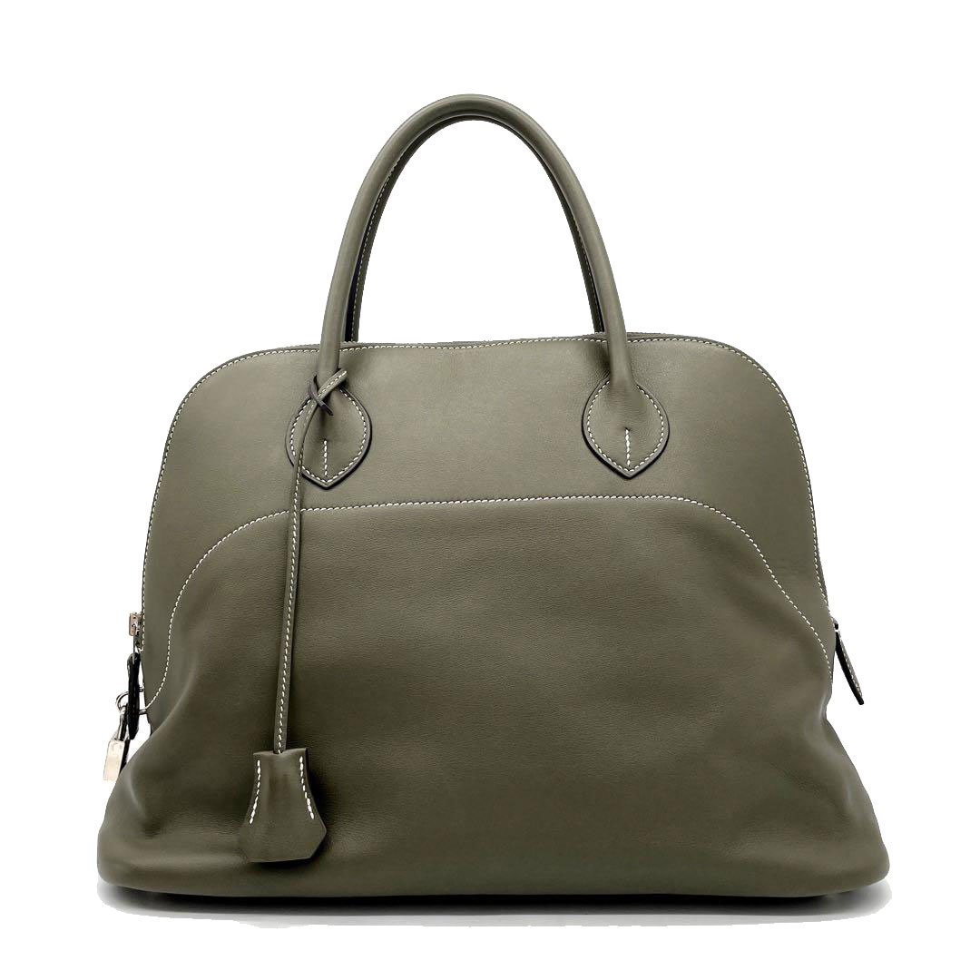 HERMES エルメス ボリードリラックス35 ハンドバッグ ヴォーシッキム