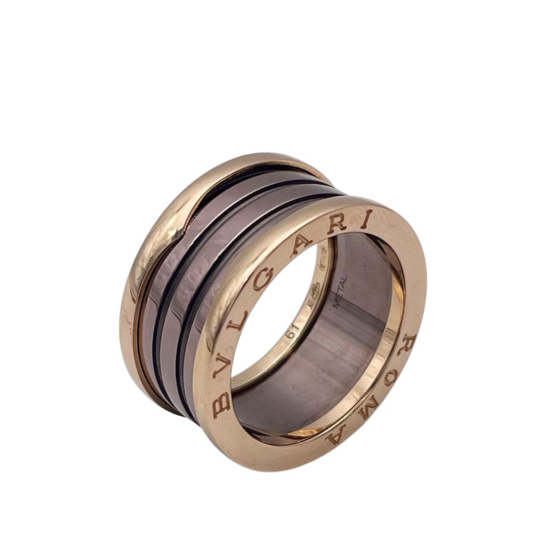 BVLGARI ブルガリ ビーゼロワンリング 指輪 B-ZERO1 ROMA ローマ 750