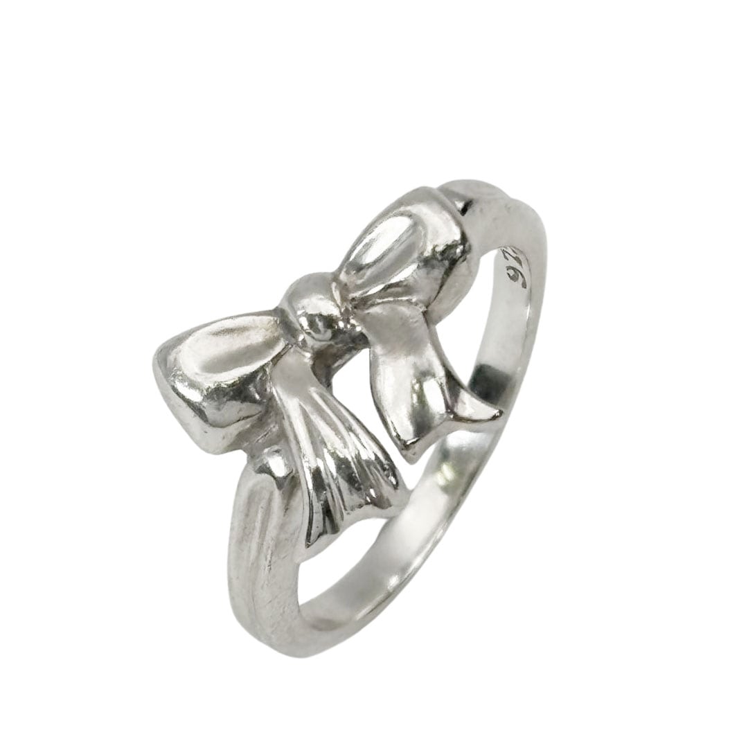 TIFFANY ティファニー リボンモチーフリング 指輪 1990年 925 シルバー