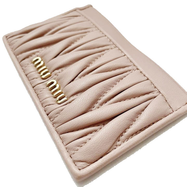 MIUMIU ミュウミュウ マテラッセ カードケース パスケース 名刺入れ