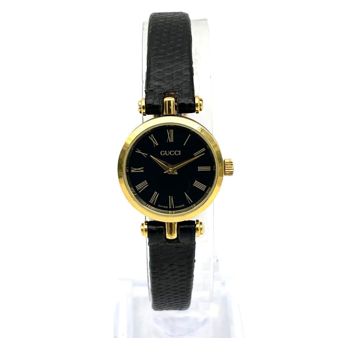 GUCCI グッチ レディース 腕時計 シェリーライン クオーツ リザード