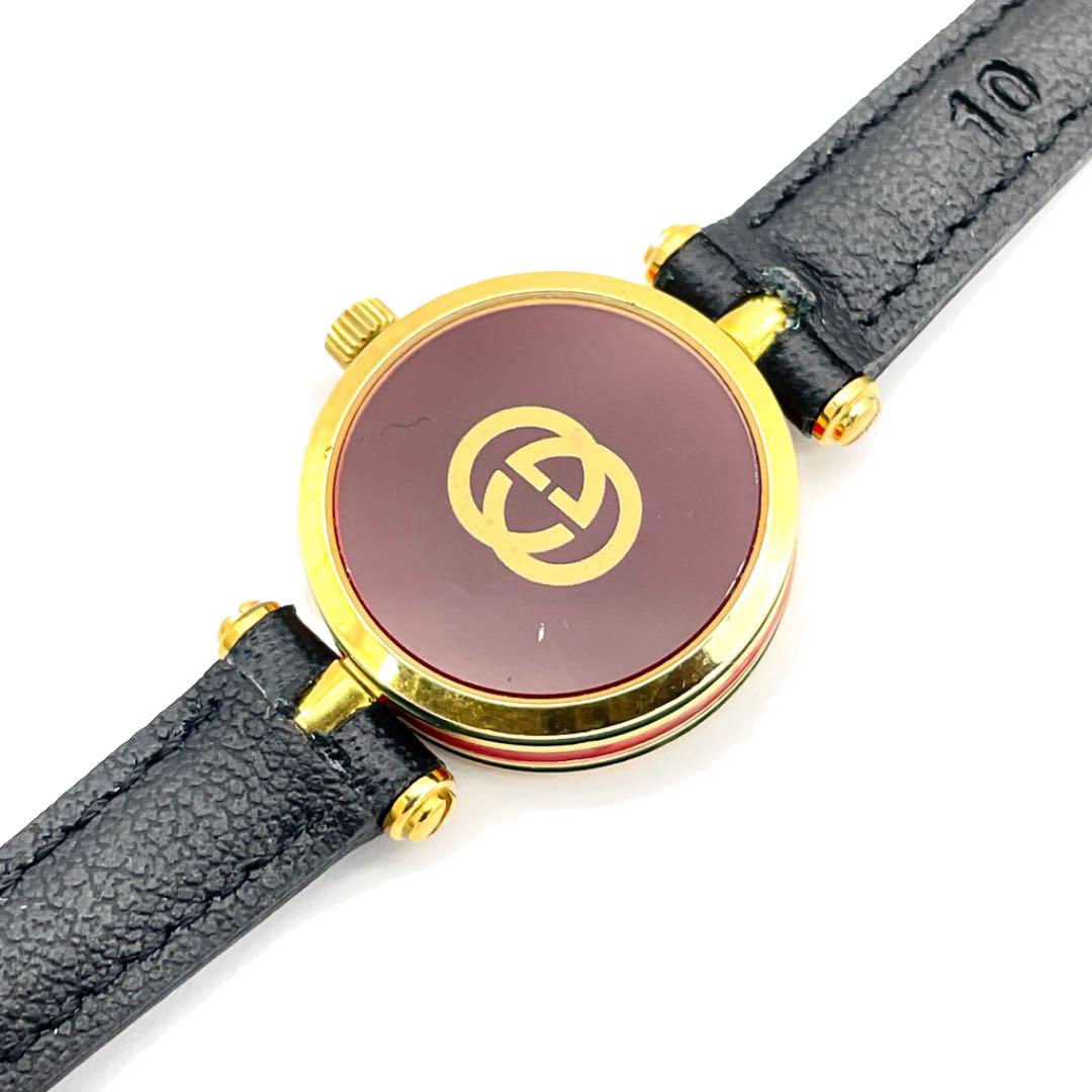 GUCCI グッチ レディース 腕時計 シェリーライン クオーツ リザード