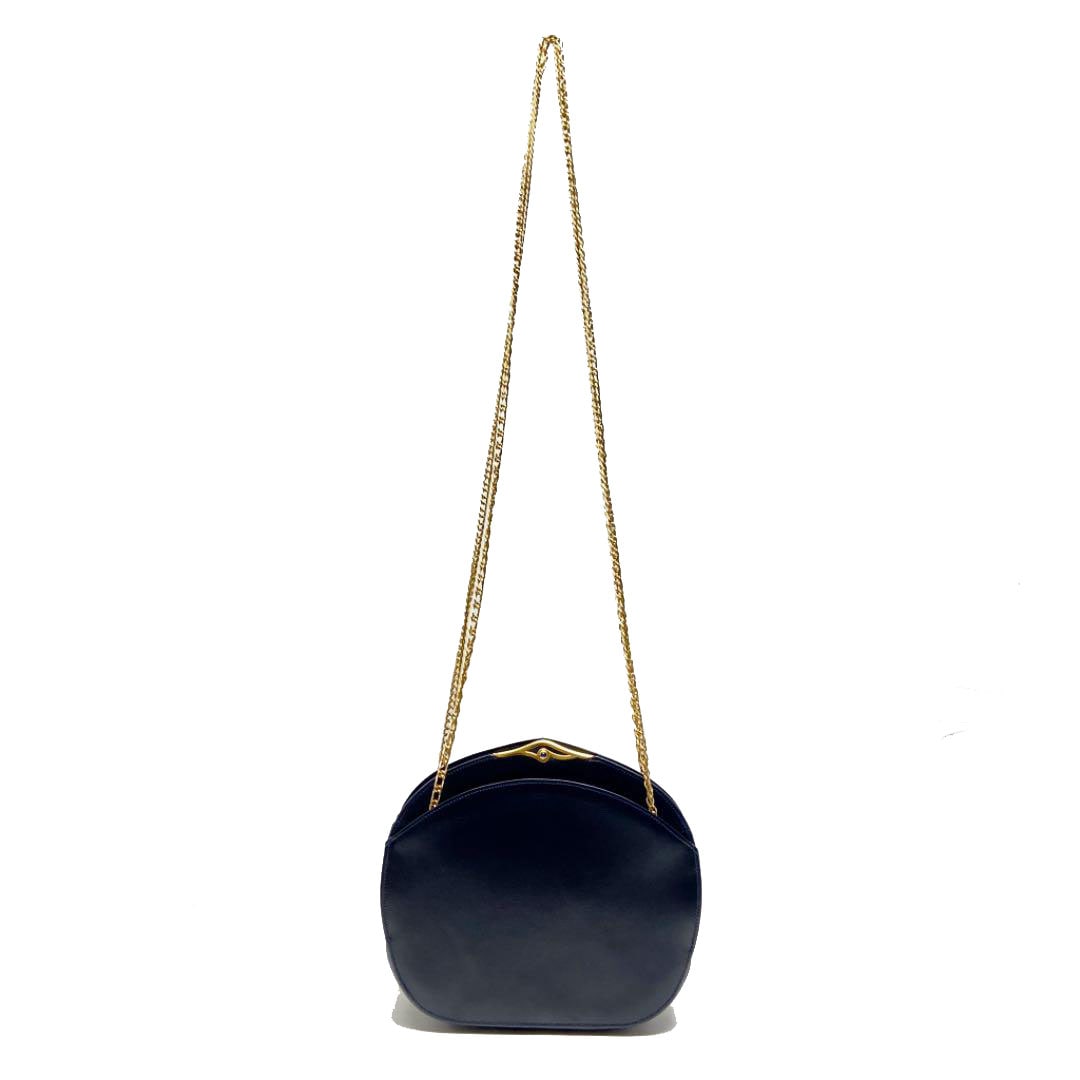 Cartier カルティエ サファイアライン ショルダーバッグ カーフ