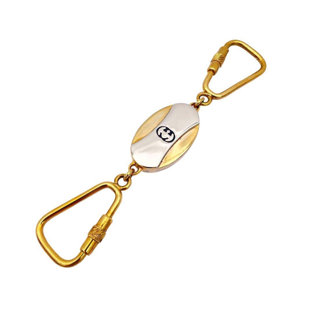 GUCCI グッチ オールドグッチ キーホルダー キーチェーン ゴールド