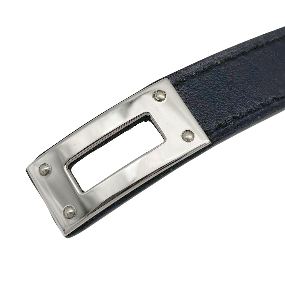 HERMES エルメス ケリー レザー ブレスレット ドゥブルトゥール XS