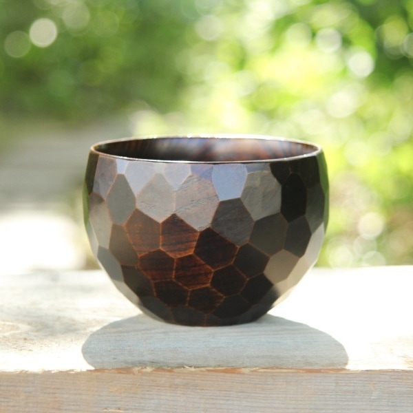 漆塗りのお椀 高台なし | 瀬戸晋 【 北海道 スロウなお買い物 ～slowly