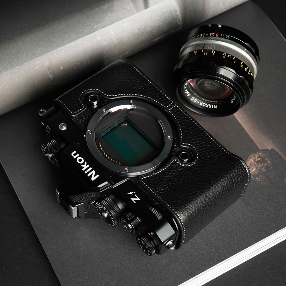 TP Original Nikon Zf 用 ボディーハーフケース ブラック