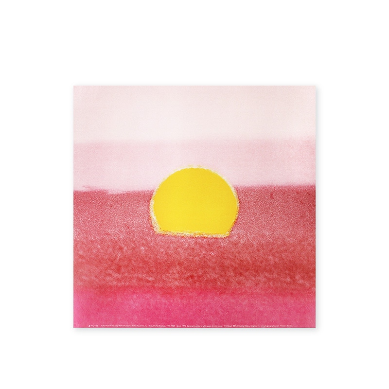 アンディ・ウォーホル | ポスター Sunset D| 森美術館オンライン