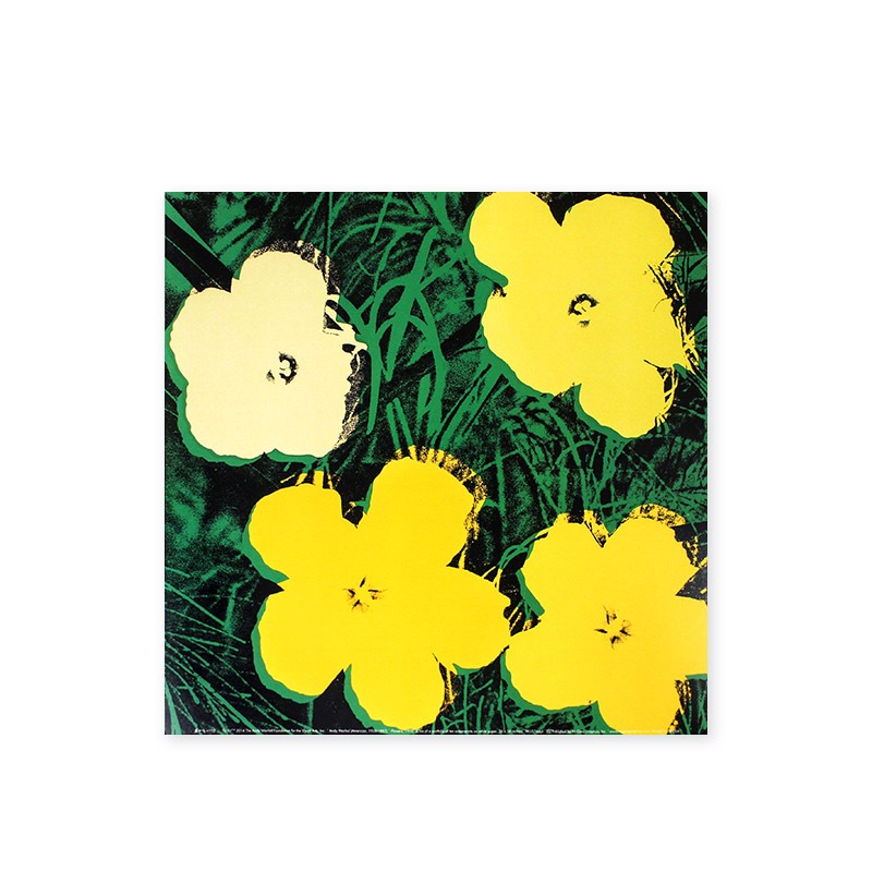 アンディ・ウォーホル | ポスター Flowers D| 森美術館オンライン