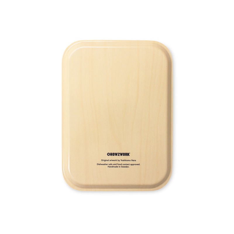 奈良美智 | アートトレイ Untitled(2006)| 森美術館オンラインショップ