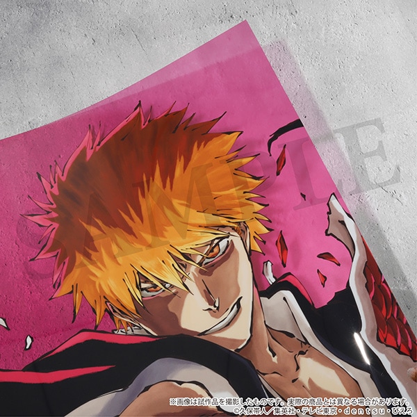 BLEACH 千年血戦篇 クリアポスター 黒崎一護 CALL YOUR NAME VISUAL