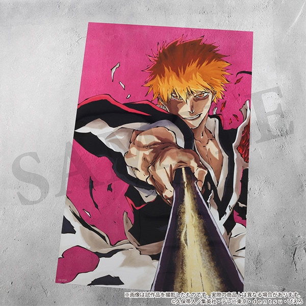 BLEACH 千年血戦篇 クリアポスター 日番谷冬獅郎 CALL YOUR NAME