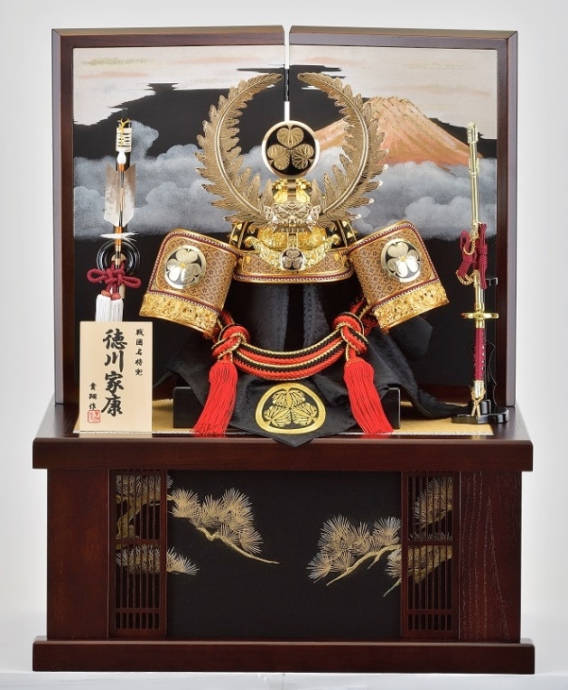 創業明治11年の人形専門店。寿月すみたやの五月人形。徳川家康公 着用