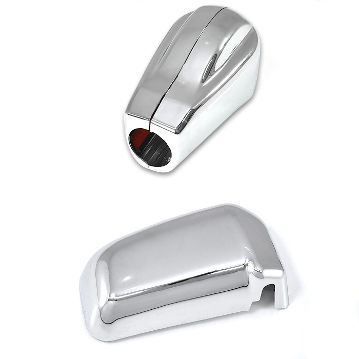 日野 新型 17プロフィア メッキ ミラーステーカバー 左右セット 電動