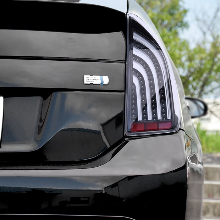 HELIOS ZVW30系 プリウス LEDビーム テールランプ 左右セット クリア