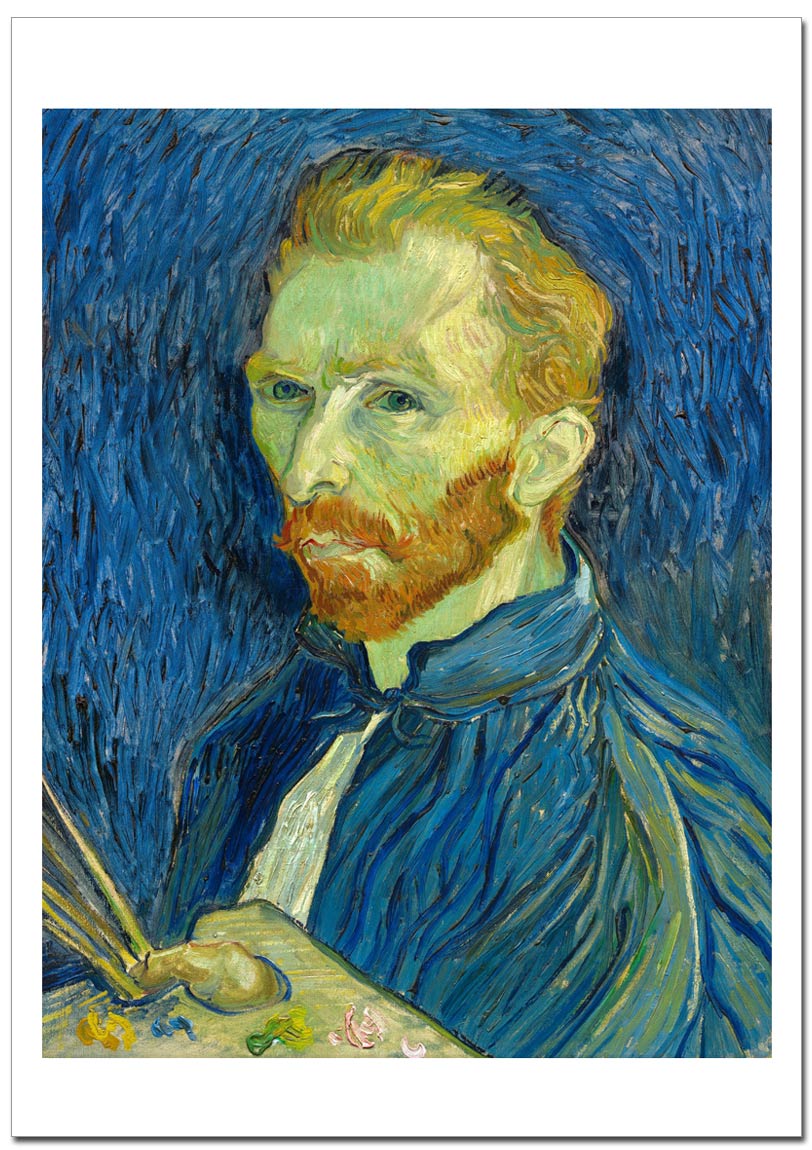 ゴッホ 自画像2 ジクレーアートポスター販売