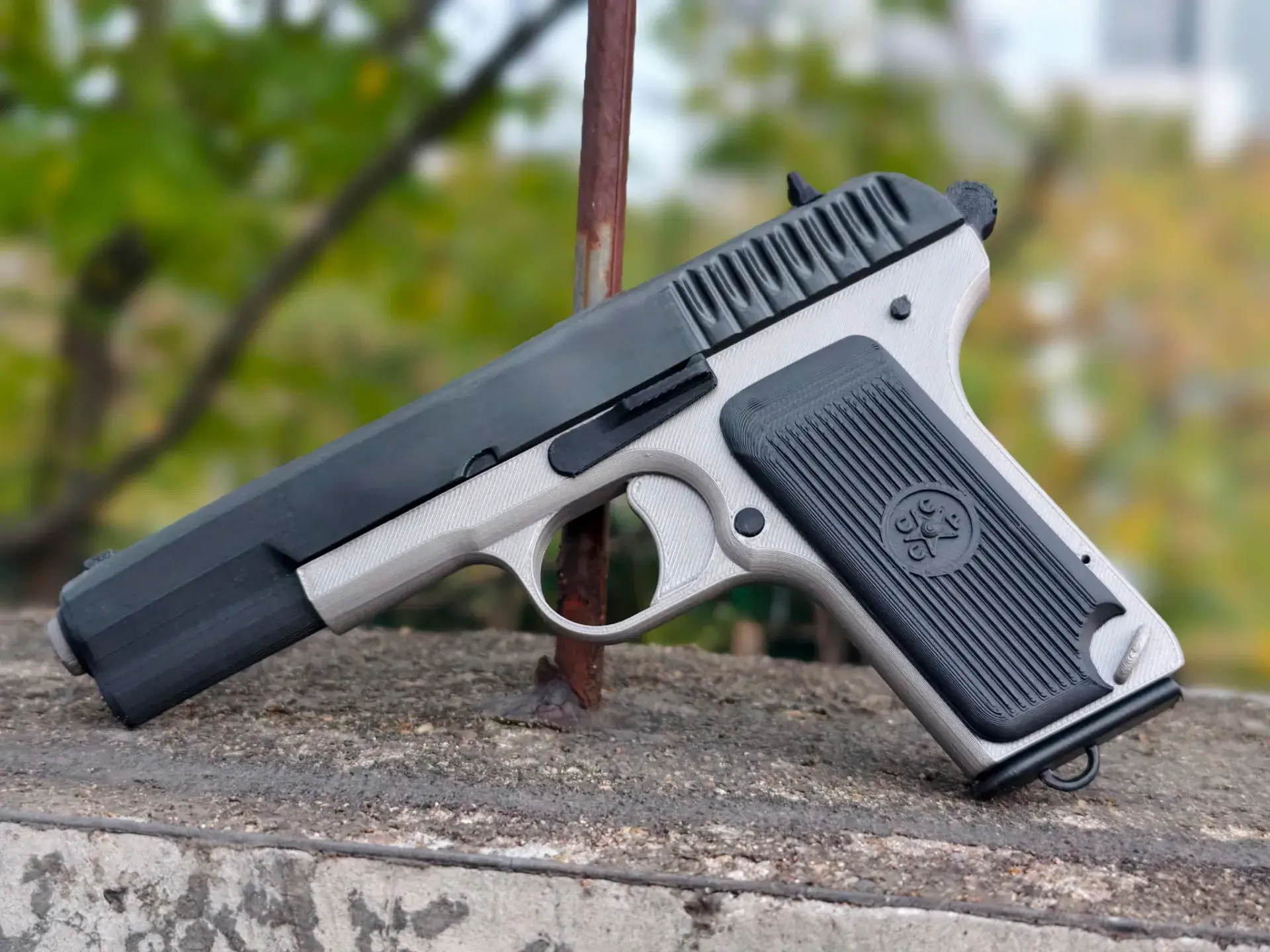 SU Tokarev TT-33 pistol toy model (Fixed) - Free 3D Print Model