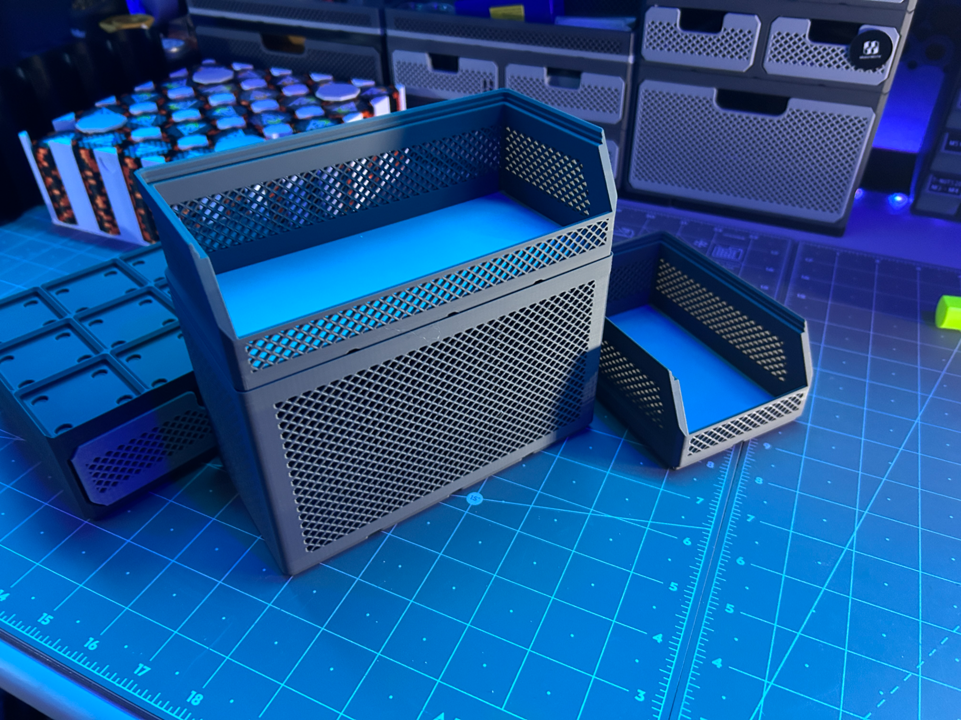 3Dプリント 堅牢なスタッカー - Gridfinity ストレージビン - 無料3D