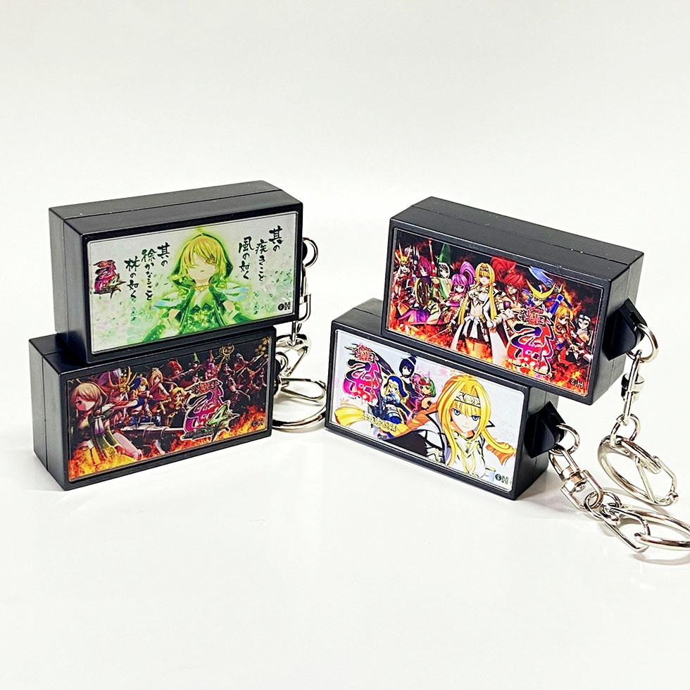 LEDパネルキーホルダー【L戦国乙女4 戦乱に閃く炯眼の軍師