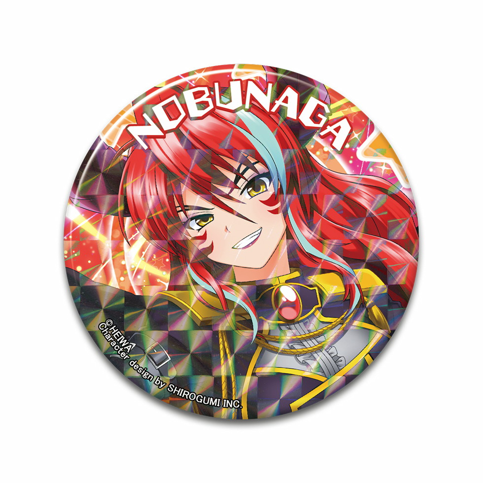 戦国乙女 おおきめ缶バッジ【ノブナガ】 | キュイン萌ーる